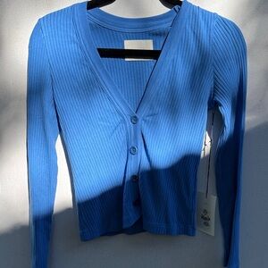 Citizens Of Humanity Blue Freja Cardigan